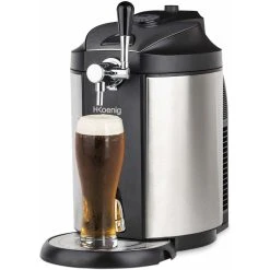 König Machine Distributeur De Bière Tireuse De 5L Avec Refroidissement Int?...