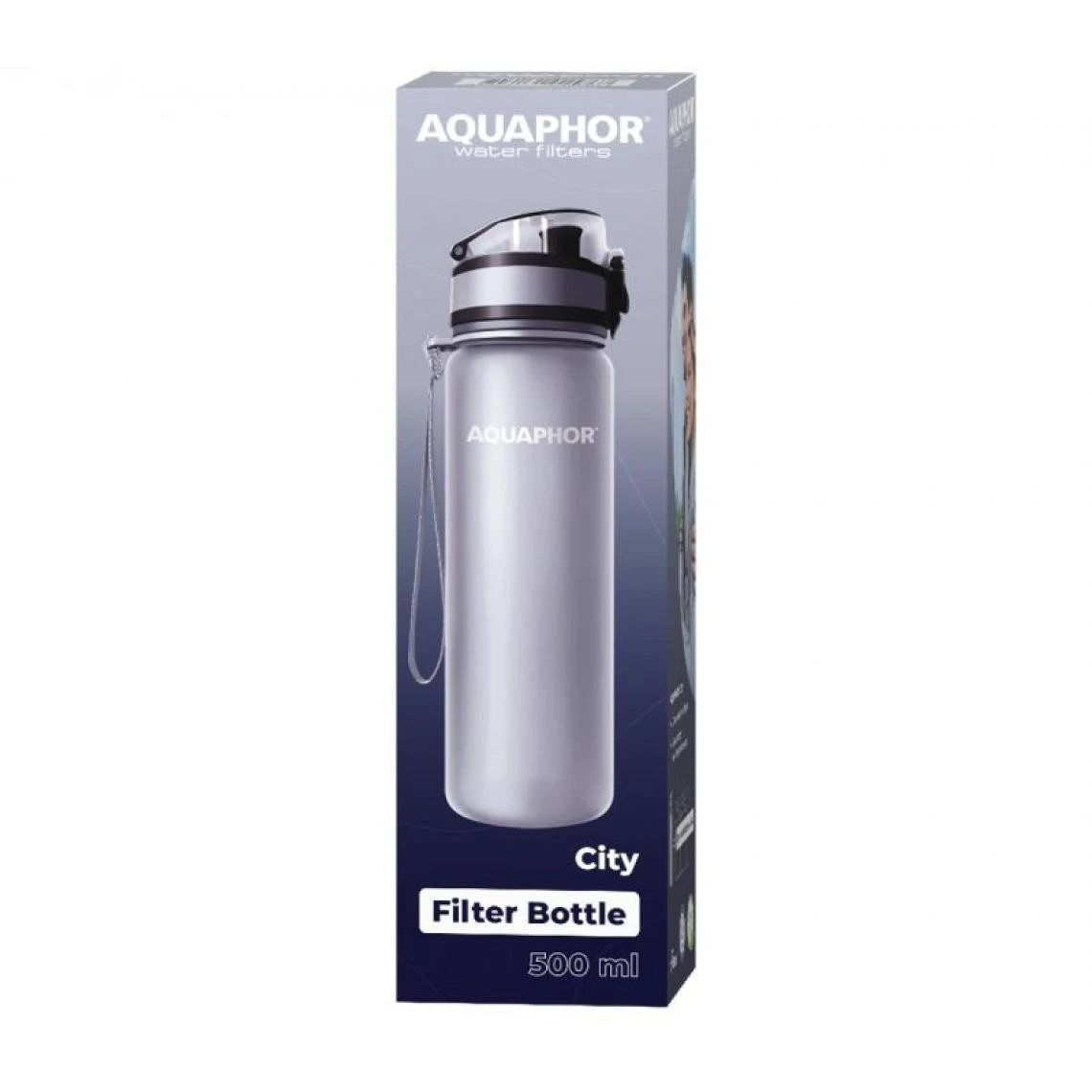 Inconnu Aquaphor City Gris Bouteille à Filtre, 500 Ml 1 Inconnu Aquaphor City Gris Bouteille à Filtre, 500 Ml