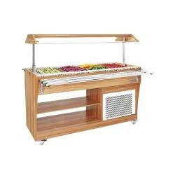 Buffet Froid Professionnel Central - 4 X GN 1/1 - Polar - R600a - 149...