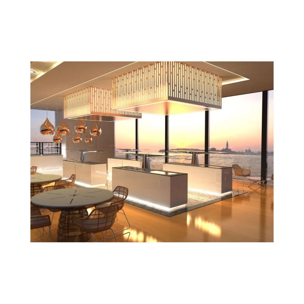 Buffet Neutre Design Protection Anti-Postillons - 1300x700 Mm - SAYL -... 2 Buffet Neutre Design Protection Anti-Postillons - 1300x700 Mm - SAYL -... – Image 2