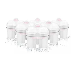 BWT 814136 Pack De 6 Cartouches Filtrantes Pour Eau Dur