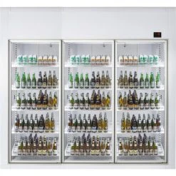 Chambre Froide Vitrée 3 Portes En Verre - L 2700 Mm - Combisteel - 3 ...