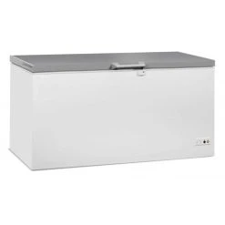 Congélateur Bahut Couvercle Inox - Combisteel - R600a - Acier Inoxyda...