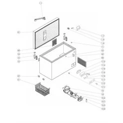 Congélateur Coffre CF700 - TEFCOLD - R290 - Acier675 -HKoenig Shop congelateur coffre cf700 tefcold 11548760 30281978 1140x1140