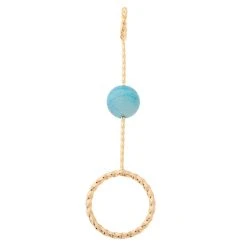 Marque Generique Porte-bagues De Cigarette De Mode Avec Agate Perle Mains Libres Parten...