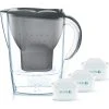 Brita Marella Cool Graphite + 3x Cartouche
