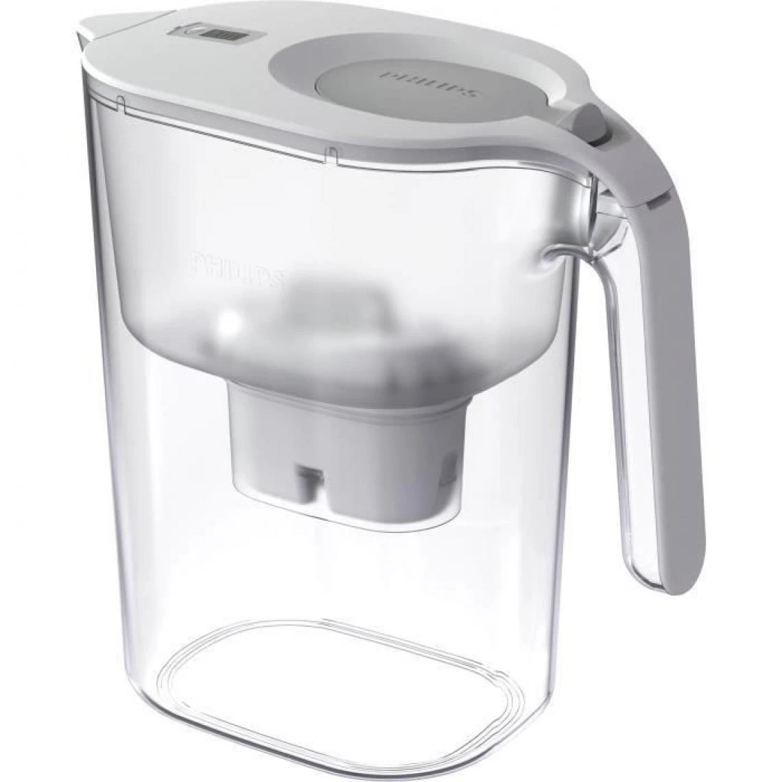 PHILIPS AWP2938WHT - Carafe Filtrante 4 Litres Avec Minuteur Numériqu... 2 PHILIPS AWP2938WHT - Carafe Filtrante 4 Litres Avec Minuteur Numériqu... – Image 2