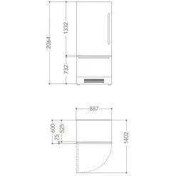 Réfrigérateur KITCHENAID Américain Façade Inox INTÉGRABLE KCZCX 2... 6 Réfrigérateur KITCHENAID Américain Façade Inox INTÉGRABLE KCZCX 2... -HKoenig Shop refrigerateur kitchenaid americain facade inox intgrable kczcx 20901r 10508490 27232272 1140x1140