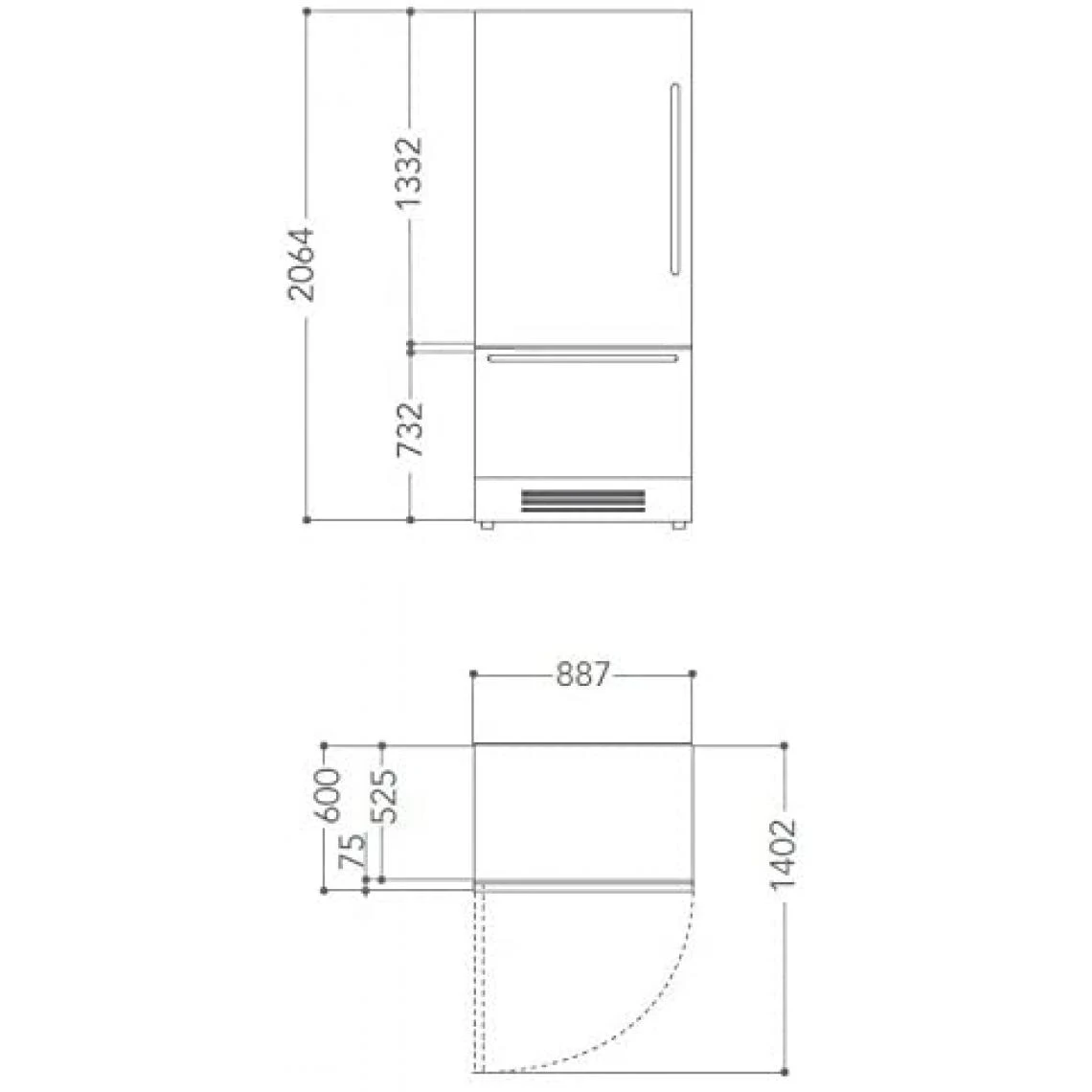 Réfrigérateur KITCHENAID Américain Façade Inox INTÉGRABLE KCZCX 2... 3 Réfrigérateur KITCHENAID Américain Façade Inox INTÉGRABLE KCZCX 2... – Image 3
