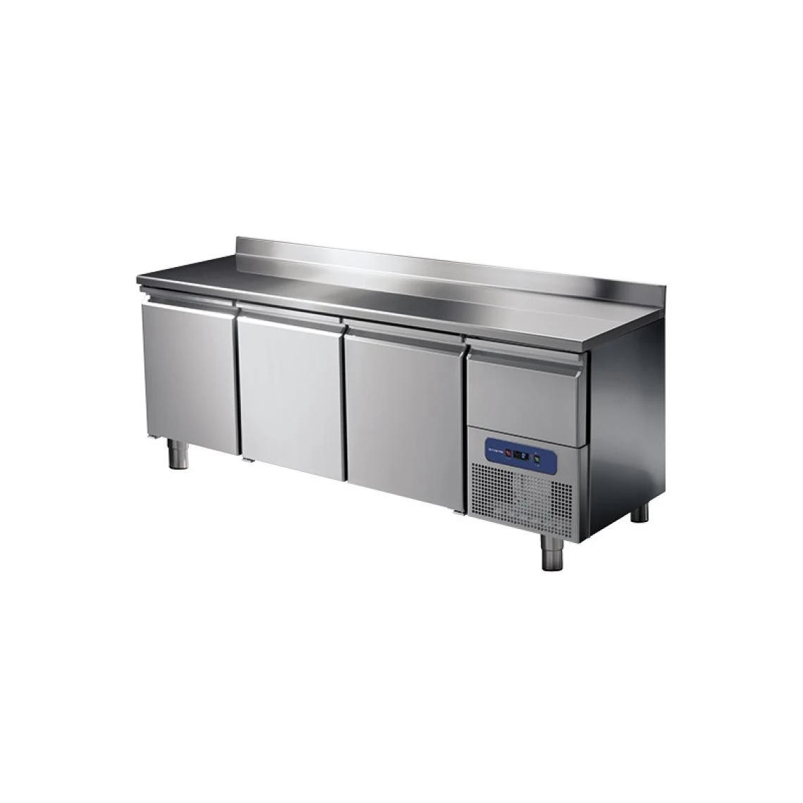 VIRTUS GROUP Table Réfrigérée 3 Portes GN 1/1 Dosseret Et Tiroir Réfrigéré - ... 1 VIRTUS GROUP Table Réfrigérée 3 Portes GN 1/1 Dosseret Et Tiroir Réfrigéré - ...