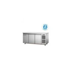 COLDLINE Table Réfrigérée Négative - Profondeur 700 - Groupe Logé - 3 Port...